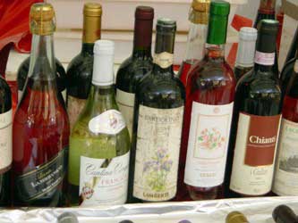 Table wines from Italy