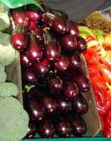 Aubergines look too beautiful to cook